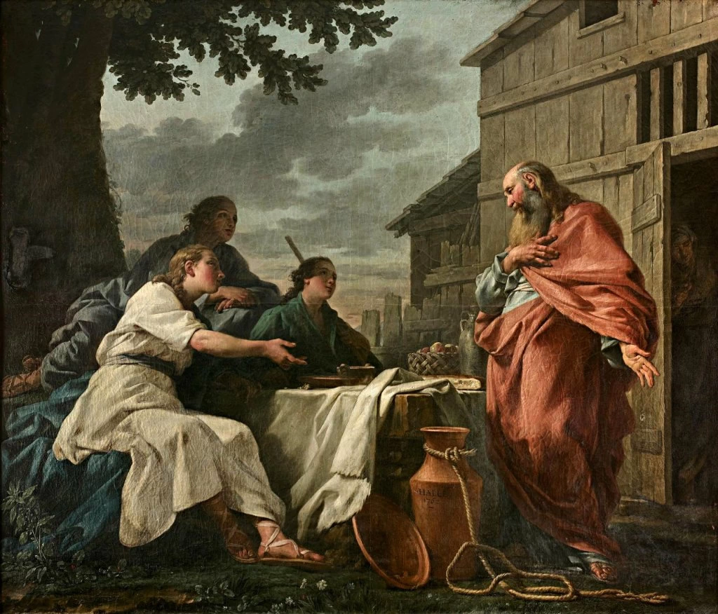 Tre angeli alla tavola di Abramo